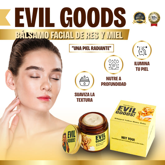 EVIL GOODS®- BÀLSAMO DE MIEL Y SEBO DE RES ANTI-ENVEJECIMIENTO