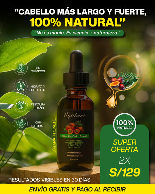 ACEITE CAPILAR DE BATANA ORIGINAL | ESTIMULA EL CREMIENTO