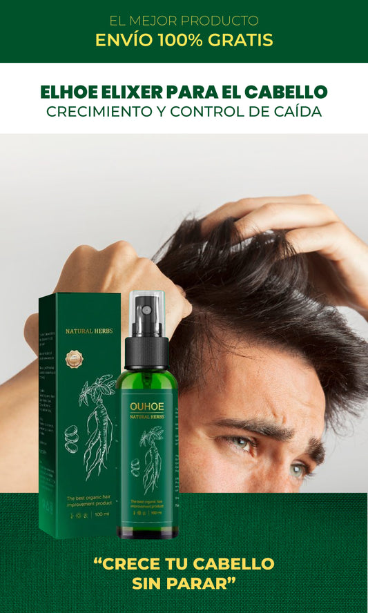 ELHOE ELIXER PARA EL CABELLO - Crecimiento y control de caída