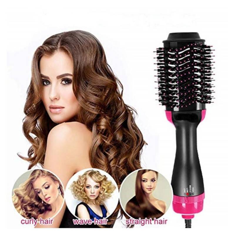 Cepillo 3 en 1 One Step Secador Alisador Moldeador